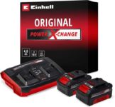 Einhell 18V 4.0Ah Lithium-Ion Twin Battery and Charger Set – Prime Exclusive