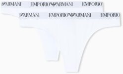 Emporio Armani Womens Thongs (Pack of 2)