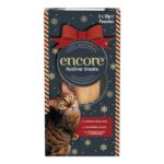 Encore Natural Cat Treat Pouches, Festive Loin, 3 X 30g – £3.18 S&S Voucher