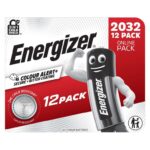 Energizer CR2032 Batteries (12 Pack) Lithium 3V Coins for Apple AirTag (£8.03 / £7.58 max S&S)