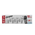 Energizer GU10 LED Bulbs Daylight 6500K/Warm White 3000K/Cool White 4000k, Pack of 10
