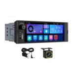 Eonon 6.36-Inch Single-DIN Car Stereo: Video, AUX, Backup Camera X3U
