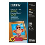 Epson Glossy Photo Paper, Pack 100, 10 X 15 Cm