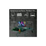 Ergonomic Computer Gaming Office Desk with Headphone Hook