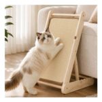 Exnemav Adjustable Foldable Sisal Cat Scratching Board