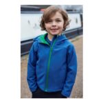 Exodus Kids Water-Resistant Softshell Jacket – Pale Blue
