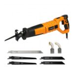 Extbtfor 850W Reciprocating Saw, 6 Variable Speeds, 28mm Stroke Length