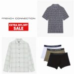 Extra 20% Off French Connection Sale With Code (890 Items) – Mens 3 Pack Boxers £7.20 / Mens Shirt £7.20 & More