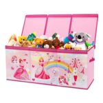 Extra Large Kids Toy Storage Box with Lid – Princess