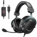 FIFINE H9 USB Gaming Headset Over-Ear PC Headphone with 3.5mm Jack, 7.1 Surround Sound – Sold by FIFINE-MIC / FBA
