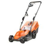 FLYMO SimpliMow 320V Lawn Mower – Orange & Black