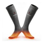 FREEHILL 7.4V Wool Heated Socks with 16-Hour Battery