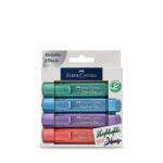 Faber-Castell Metallic Effects Highlighters 4 Pack