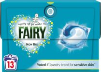 Fairy Non Bio PODS Washing Liquid Capsules, For Sensitive Skin, 13 Washes