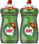 Fairy Original Washing Up Liquid Green With LiftAction 1450ML – Pack of 2 (£6.31/£5.64 S&S)