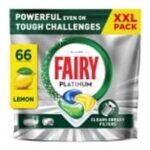 Fairy Platinum All-in-One Dishwasher Tablets – 66 Pack