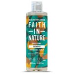 Faith In Nature Natural Jojoba Shampoo, Smoothing for Dry Hair & Scalp, Vegan & Cruelty Free, 400ml (£3.08 / £2.75 max S&S)