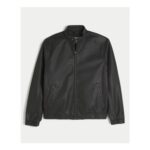 Faux Leather Moto Jacket