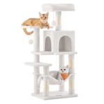 Feandrea 112cm Multi-Level Cat Tree with Hammock