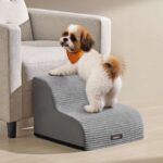 Feandrea 2-Step Dog Stairs, Waterproof, Anti-Slip – Sold by SONGMICS HOME UK / FBA