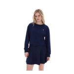 Fila Navy Sestri Wide Crew Neck Sweatshirt