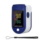 Fingertip Pulse Oximeter with SpO2, Heart Rate, LED Display, Lanyard