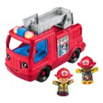 Fisher-Price Little People Fire Truck Toy, Multilanguage