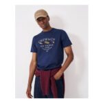 Fishing Tee in Deep Blue S and XXL