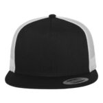 Flexfit Classic Trucker Cap, 2-Tone Black/White, One Size