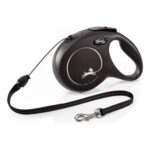 Flexi Classic M 8m Retractable Cord Leash – Black
