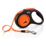 Flexi Neon S Retractable Dog Lead, 5 M, 15 Kg
