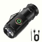 Flintronic Mini Flashlight – BL-350X-B Model-Add Battery-Add Lanyard – Sold by XJYEU / FBA