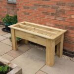 Forest Raised Wooden Grow Bag Planter 39 x 110 (1.15m x 0.55m)