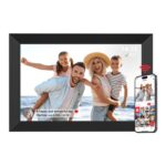 Frameo 10.1-Inch WiFi Photo Frame with 1280×800 IPS Touch Screen