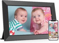 Frameo WiFi Digital Photo Frame 10.1 Inch – 1280×800 HD IPS Touch Screen Picture Frame Electronic, 32GB Memory, Auto Rotate, Wall Mountable, Digital PictureFrame for Sharing Photos and Videos
