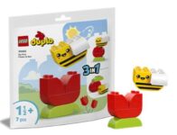 Free My First Flower & Bee Build with any Duplo Set – E.g. LEGO Duplo 3 in 1 Creative Cute Pets Construction Set 10477
