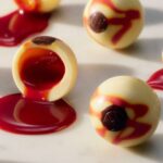 Free Oozy Eyes Halloween Chocolate Truffle Samples in-store