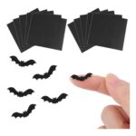 Fukaisu 10 Sheets, 480 Halloween Bat Stickers