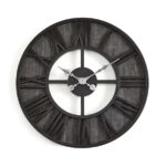 Fulton Industrial Skeleton Wall Clock – Free Click and Collect