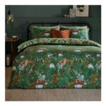 Furn into the Woods Printed Super King Size Reversible Duvet Set