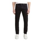 G-STAR Mens 3301 Slim Jeans, Black, 32W X 32L