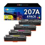 GPC Image 207A W2212A Toner Cartridge with Chip (4-Pack)