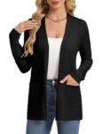GRACE KARIN Women Lightweight Cardigans Summer Elegant Lapel Long Sleeves – various sizes