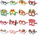 GSrenyu 16 Pairs Beach Pool Party Eyeglasses Hawaiian Novelty Sunglasses