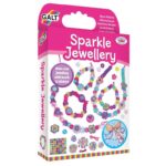 Galt Sparkle Jewellery Craft Kit, Kids Necklace & Bracelet Making Activity