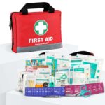 General Medi First Aid Kit -309 Pieces- Reflective Bag Design – Eyewash, Bandages, Moleskin Pad and Blanket sold by General Medi (UK) /FBA