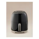 George Home Black Retro 6L Digital Air Fryer