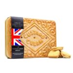 Giant Custard Cream Biscuits Gift Set – Novelty Biscuit Tin, Family Treat Box with Luxury Selection for Sharing 450g (£5.85 / £5.52 max S&S)