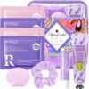 Gifts for Women Skincare set 12 Pcs,Fragrance Mist,Body Cream,Shower Gel,Hand Cream,Lip Balm,Eye Mask,Soap,Hair Tie,Vegan and Cruelty-Free,Travel Friendly Hydration Kit