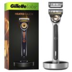 Gillette Labs Heated Mens Razor 1 Razor Blade Refill, FlexDisc Technology, 100% Waterproof, Gifts for Men, 2 Pin UK Plug